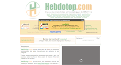 Desktop Screenshot of hebdotop.com