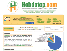 Tablet Screenshot of hebdotop.com